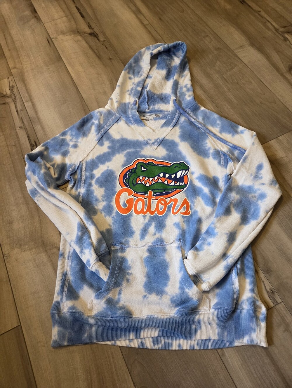 The Victory Florida Gators Blue Tie-Dye Hoodie